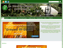 Tablet Screenshot of greenbeltchapel.org